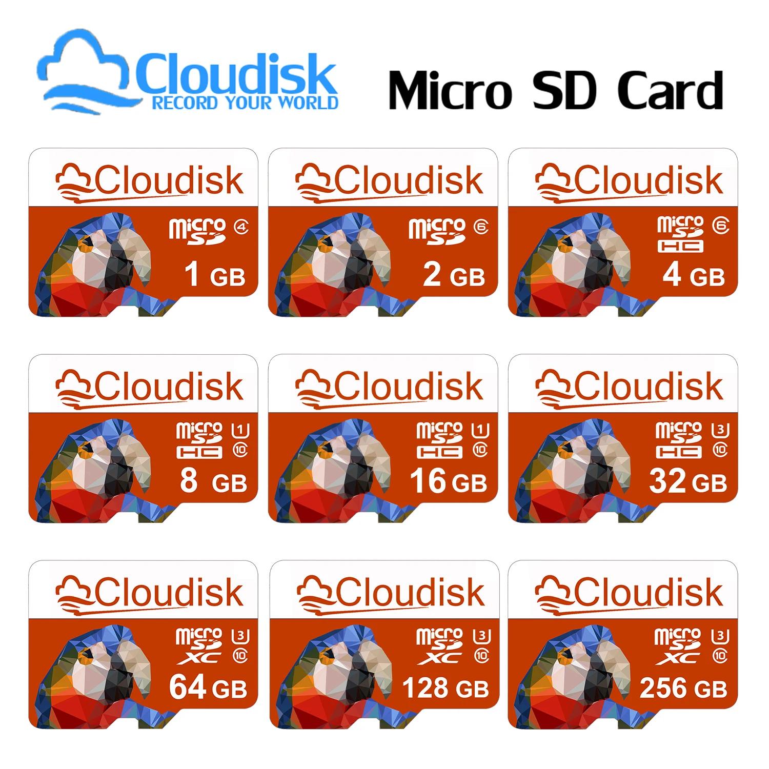Clouddisk ޴ MicroSD ޸ ī, 1GB, 2GB, 4GB, 8GB, 16GB, 32GB, 64GB, 128GB, C10, U3, U1, V30, A1, A2, UHS-I, MicroSD